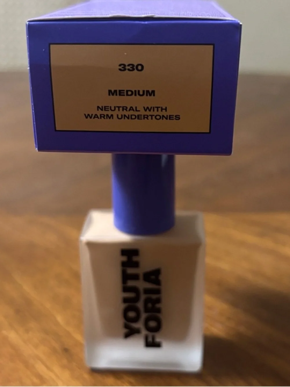 Youthforia Date Night Skin Tint Serum Foundation - 330 Medium